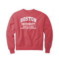 BU Dental Champion Reverse Weave Garment-Dyed Crewneck Sweatshirt